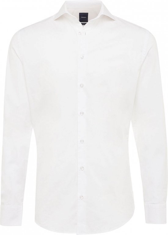 TRESANTI | NILO I Basic katoenen overhemd | wit | Size 41