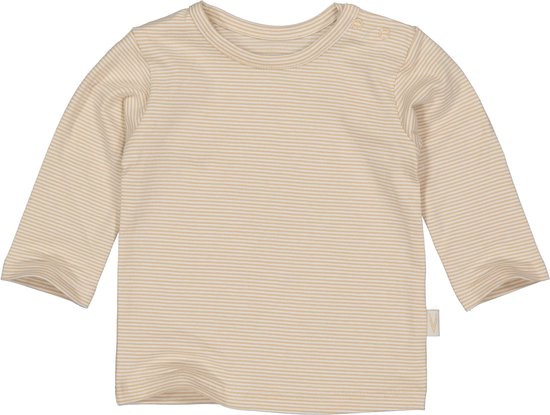 T-shirt neutre bébé nouveau-né Levv Nele aop Sand Soft Stripe