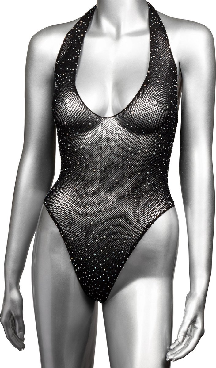 CalExotics Radiance Deep V Bodysuit Plus