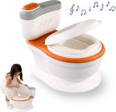Mobiclinic TOIKID - Kindertoilet - Kinder wc - Kinder toiletpot - Met muziek - Antislip - Afneembare emmer - 1 tot 6 jaar - Makkelijk schoon te maken