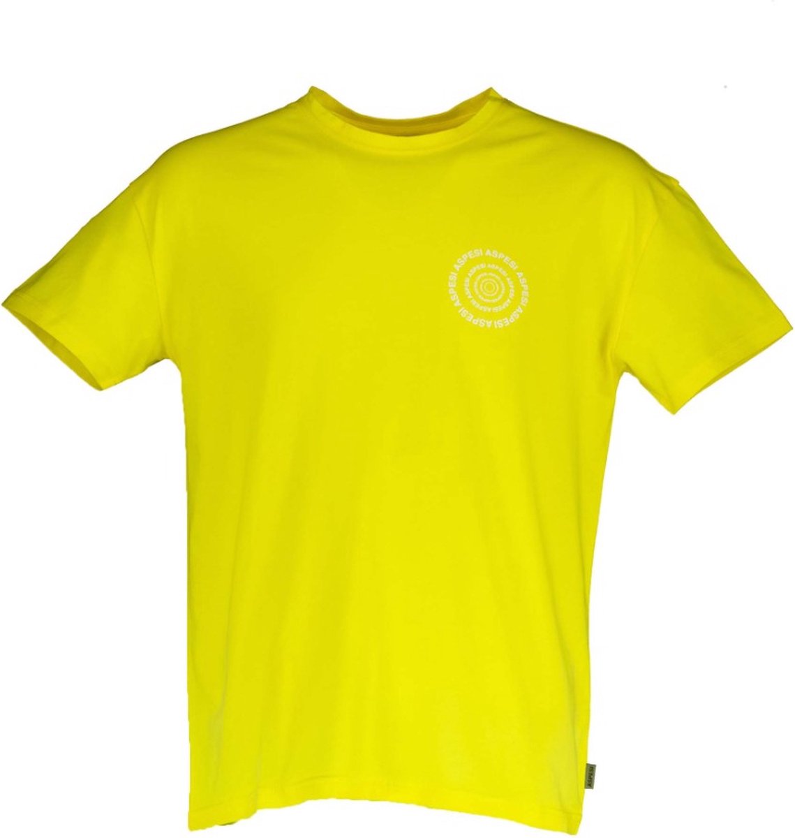 Aspesi Shirt Geel Katoen maat XL Basic t-shirts geel