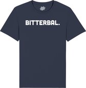Bitterbal - Frituur Snack Cadeau -Grappige Eten En Snoep Spreuken Outfit - Dames / Heren / Unisex Kleding - Unisex T-Shirt - Navy Blauw - Maat XL