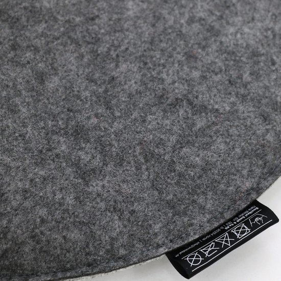 Ronde Stoel Kussens Leren Zitkussen, Zacht Geheugenschuim Zitkussen, 4cm Dik Anti-slip Bistro Stoelkussen Mat voor Kantoor, Woonkamer 08,2 set - 30cm