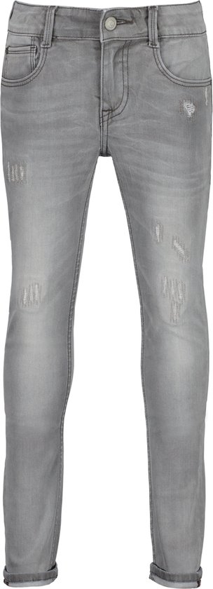Raizzed Tokyo Crafted Jongens Jeans - Mid Grey Stone - Maat 134