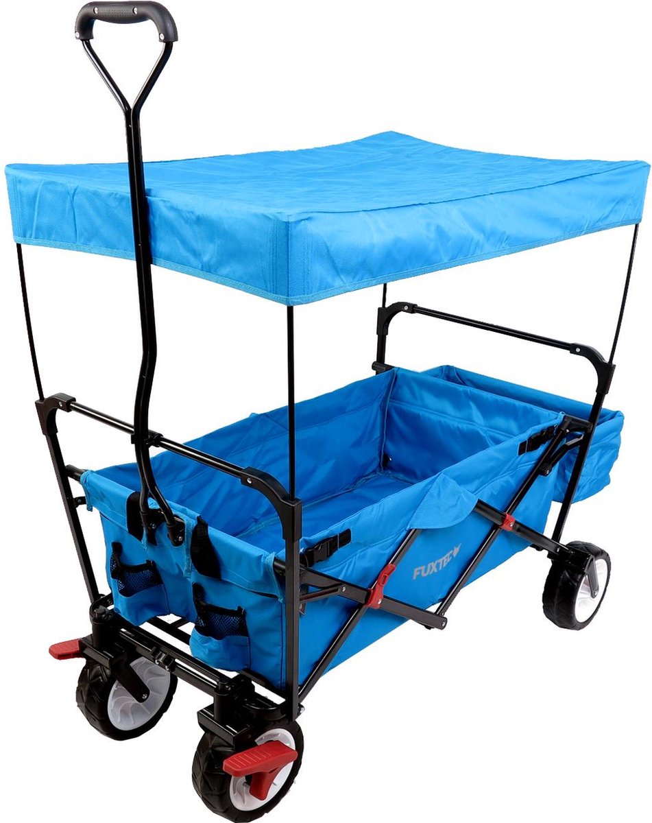FUXTEC Bolderkar CT350 - turkoois / blauw