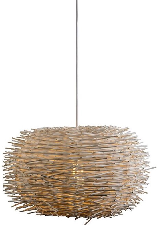 Licht-Erlebnisse - Lutatia - Plafonnière - GU10 - van - Staal - in - wit