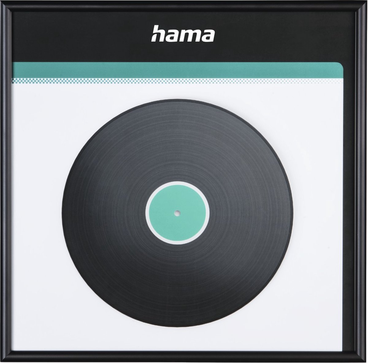 Hama LP-cover-lijstje Aluminium Zwart 31,5 X 31,5 Cm