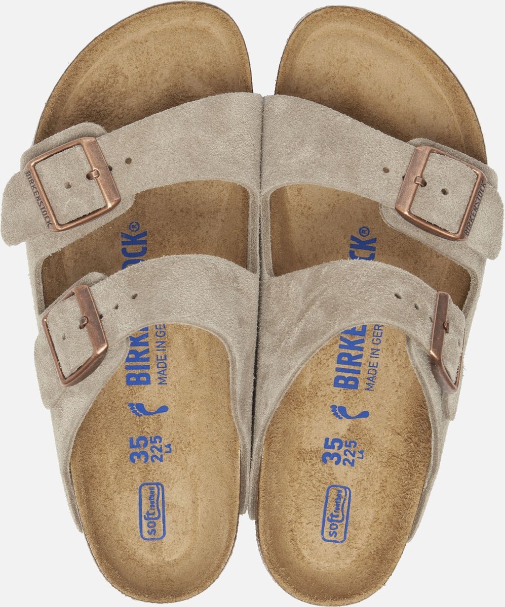Birkenstock Arizona Heren Slippers Taupe Bruin
