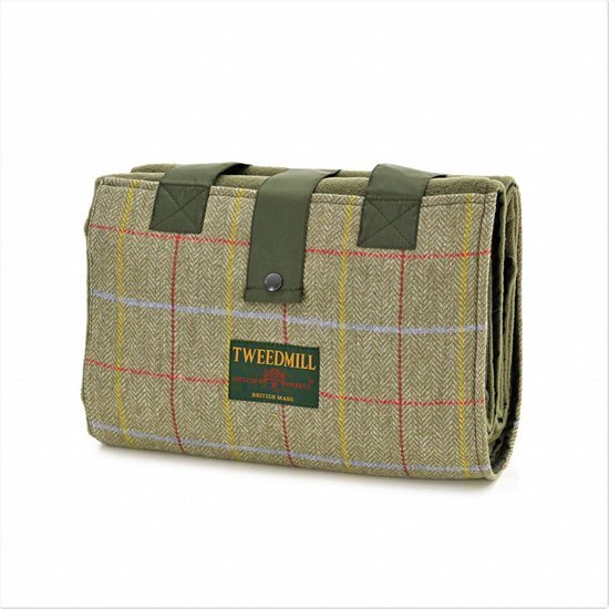 Picknickkleed Leisure Tweed 15 - Fleece - Waterdicht - 137x137cm - Tweedmill