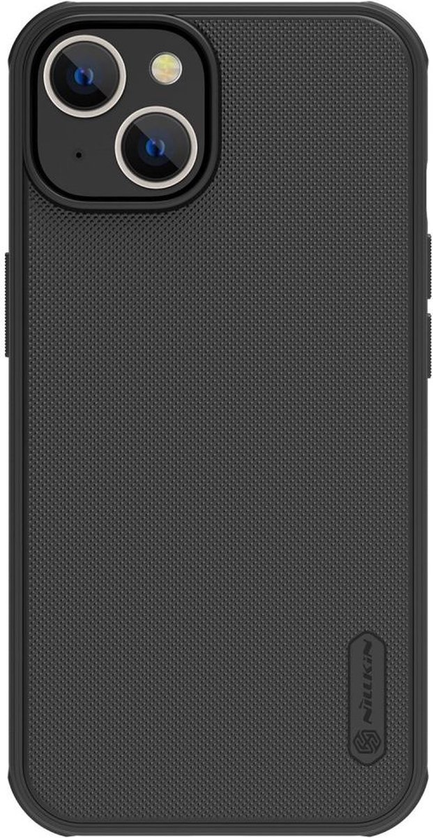 Nillkin Super Frosted Shield Hoesje Geschikt voor Apple iPhone 14 Zwart