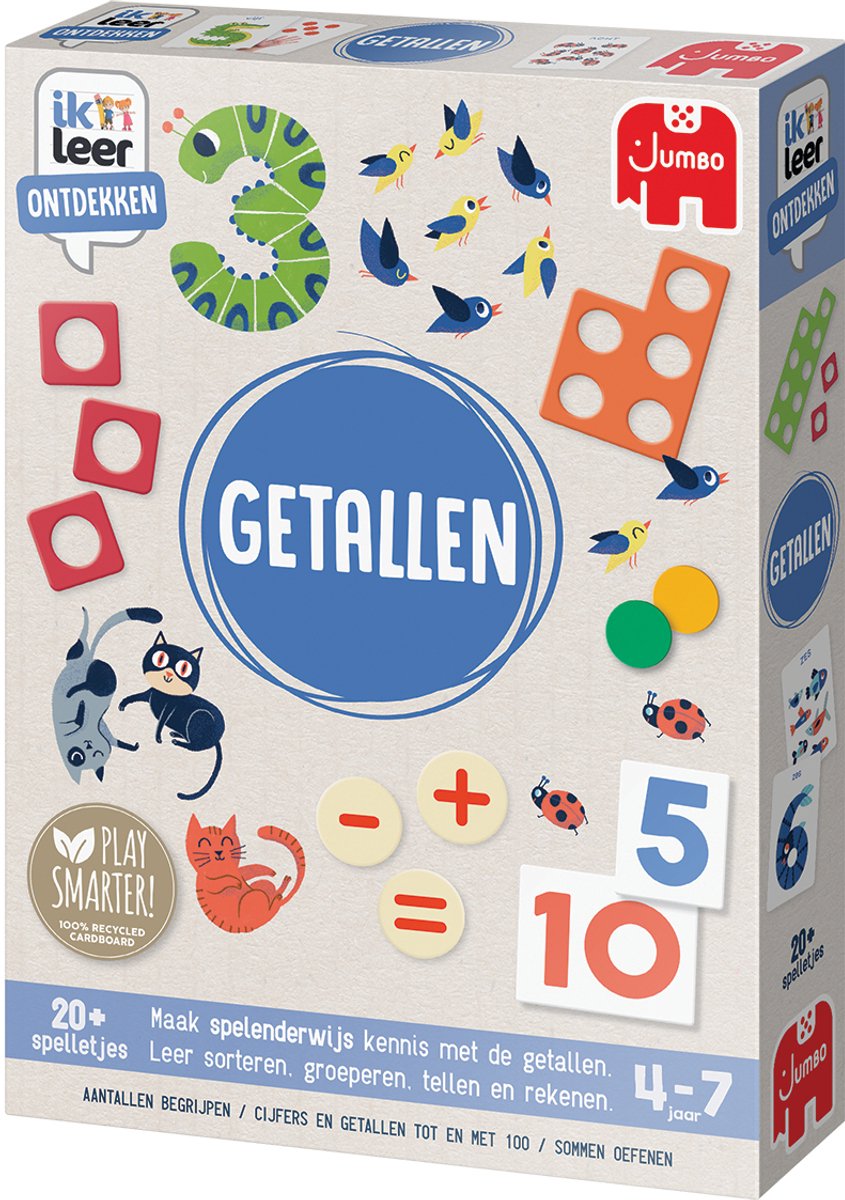 Jumbo - Ik leer ontdekken - Getallen - Educatief spel - Vanaf 4 jaar — afbeelding 10