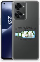 Bumper Hoesje OnePlus Nord 2T Smartphone hoesje Boho Bottle