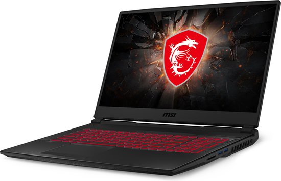 Gaming laptop met NVIDIA GeForce RTX 2070 videokaart met USB A