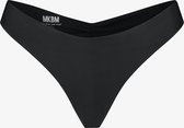 MKBM String Bikinibroekje Matte Black - Maat: L