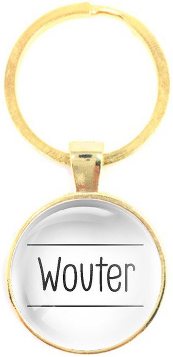 Sleutelhanger Glas - Wouter
