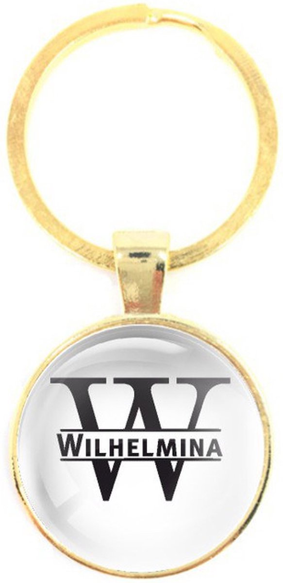 Sleutelhanger Glas - Wilhelmina