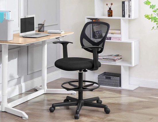 Tabouret De Selle Tabouret De Travail Ergonomique Pivotant À 360° Tabouret De Bureau Réglable En