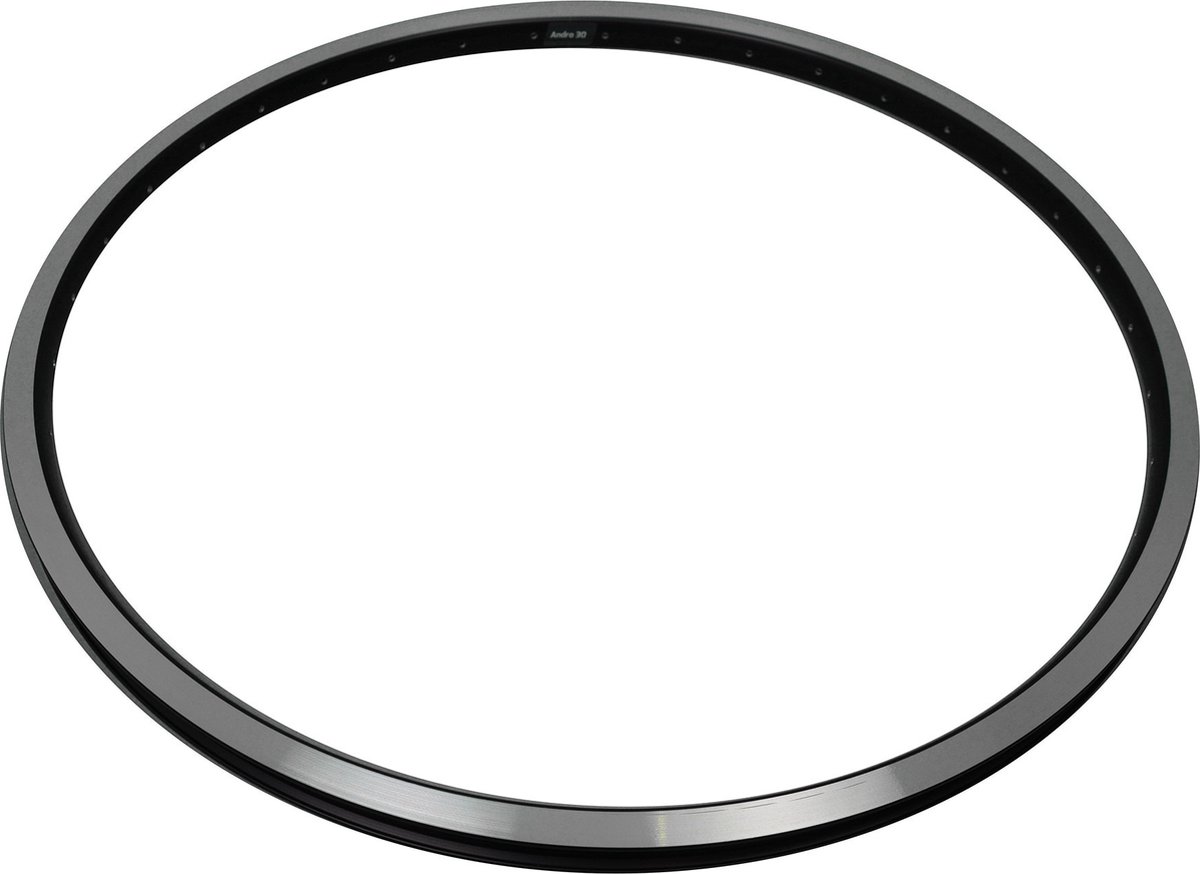 Velg / 559X19C / 36GTS / Dubbelwandig / Ongebust / Rigida - Ryde / Andra 30 / Zwart Velg / 559X19C / 36GTS / Dubbelwandig / Ongebust / Rigida - Ryde / Andra 30 / Zwart