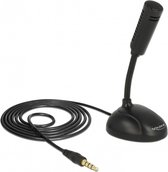 DeLOCK 65872 microfoon Zwart Microfoon voor mobiele telefoons/smartphones