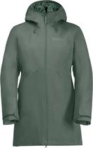 Jack Wolfskin Heidelstein Insulated Jacket Women - Outdoorjas - Dames - Groen - Maat XL