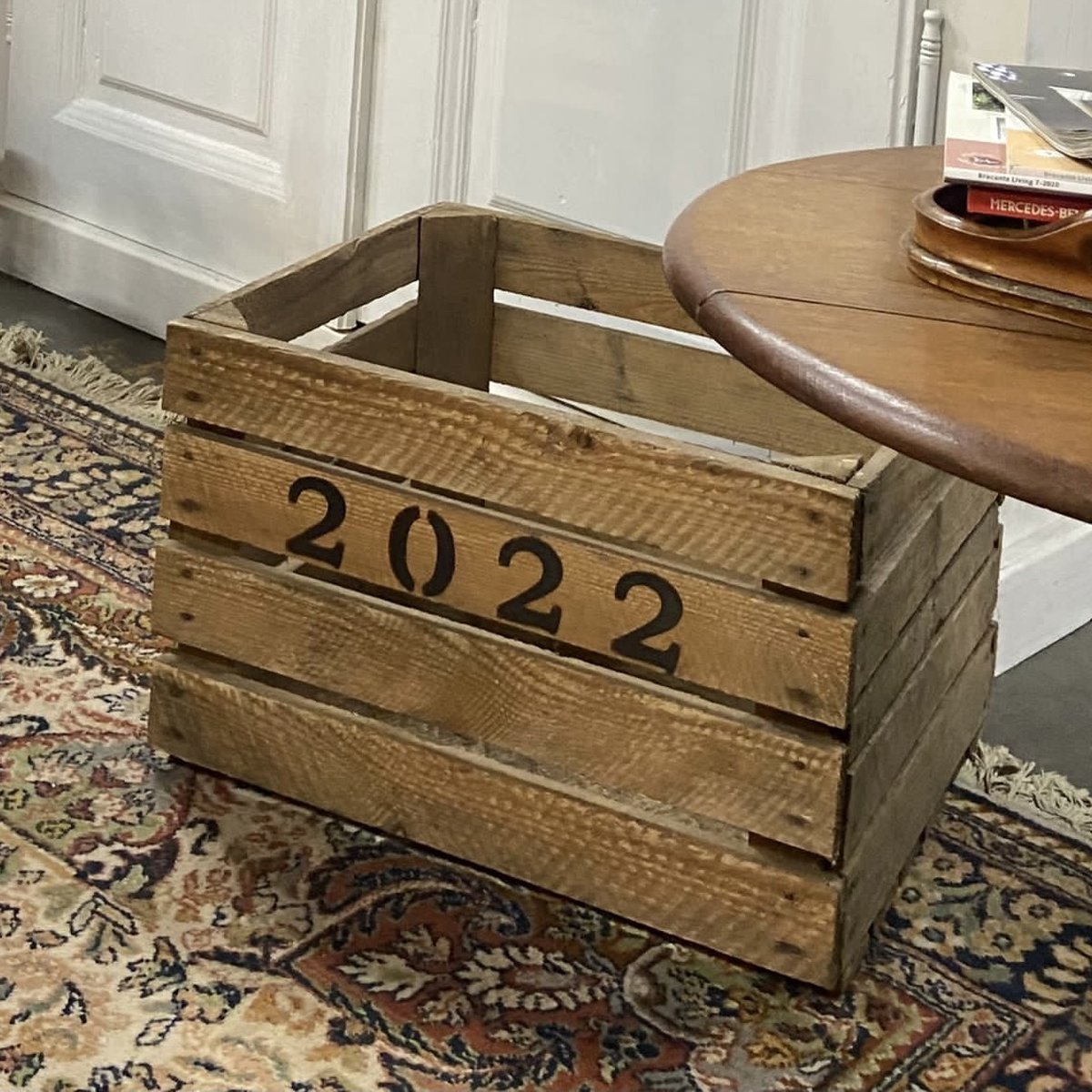 Goedkoopste Houten Kist 2022 | LiefsLabel | Handgemaakt | Geboortekist | Kraamcadeau | Kraammand | Baby Cadeaupakket | Speelgoedkist | Opbergkist | Kinderkamer | Cadeau kind 1 jaar | Vintage | Krat | Fruitkist | Veilingkrat | Jubileum | Kerstpakket
