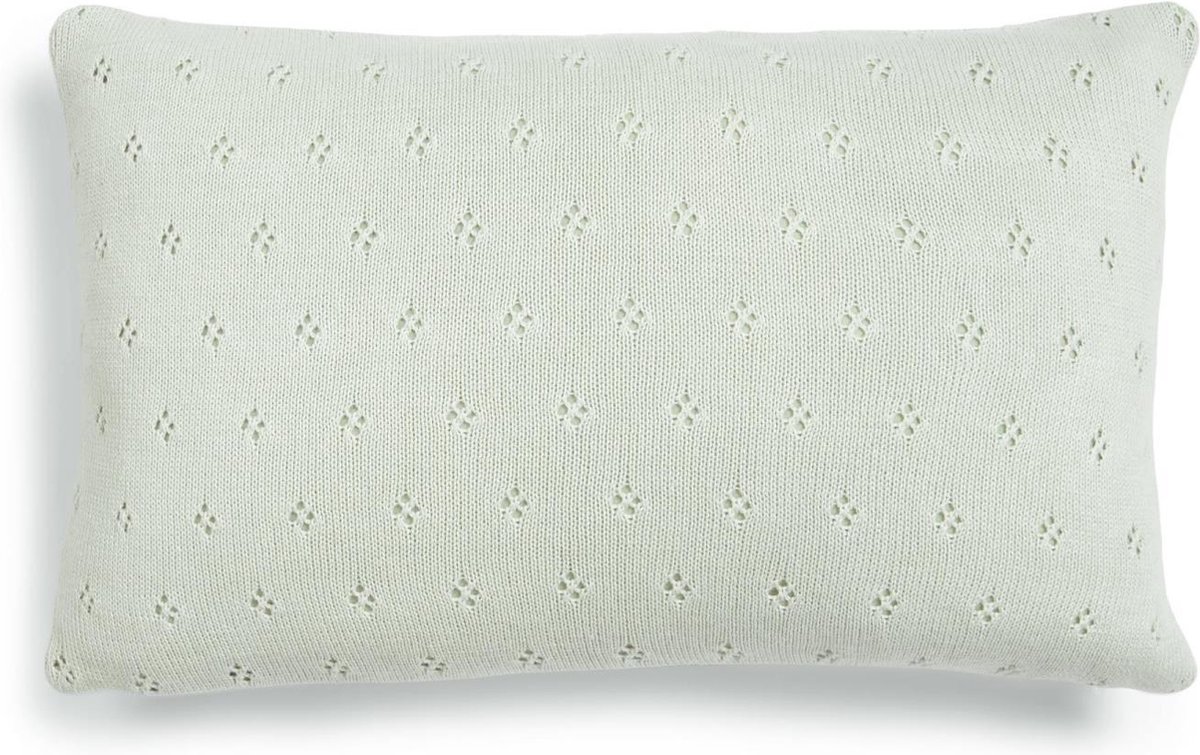 Essenza Knitted Ajour Sierkussen Morning swim - 30x50 cm