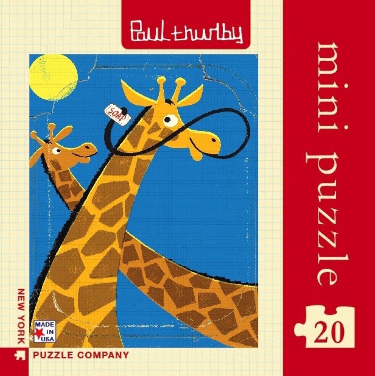 Giraffes - 20 Stukjes New York Puzzle Company Mini Puzzel - 0819844013479