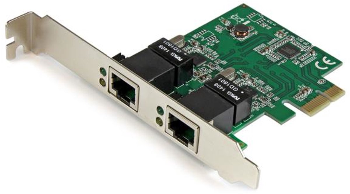 StarTech.com 2-poorts gigabit PCI Express servernetwerkadapterkaart