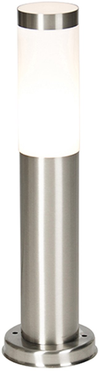 QAZQA rox - Moderne Staande Buitenlamp | Staande Lamp voor buiten - 1 lichts - H 450 mm - Staal - Buitenverlichting