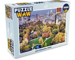 Puzzel Rotterdam - Park - Architectuur - Legpuzzel - Puzzel 1000 stukjes volwassenen