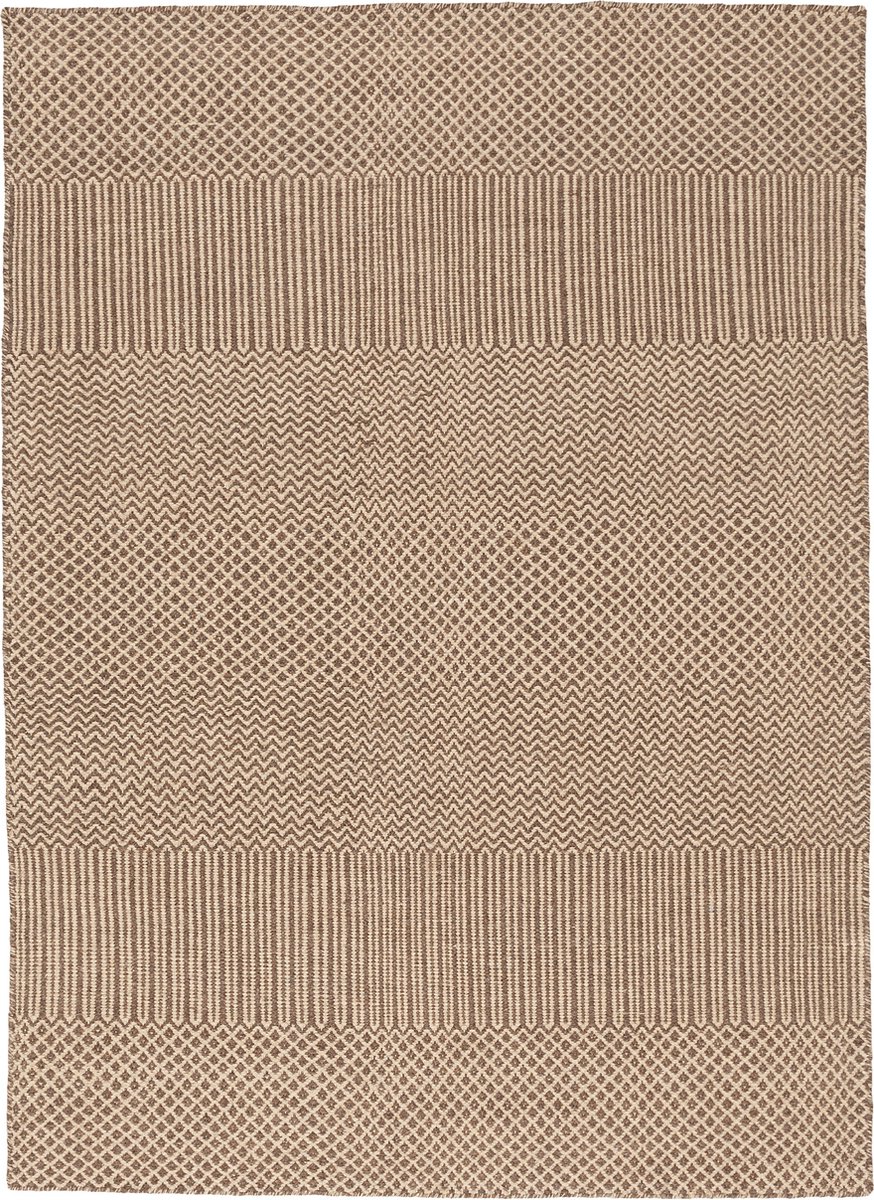 Pergamon Natuur Tapijt Wol Rana Gesmolten Beige
