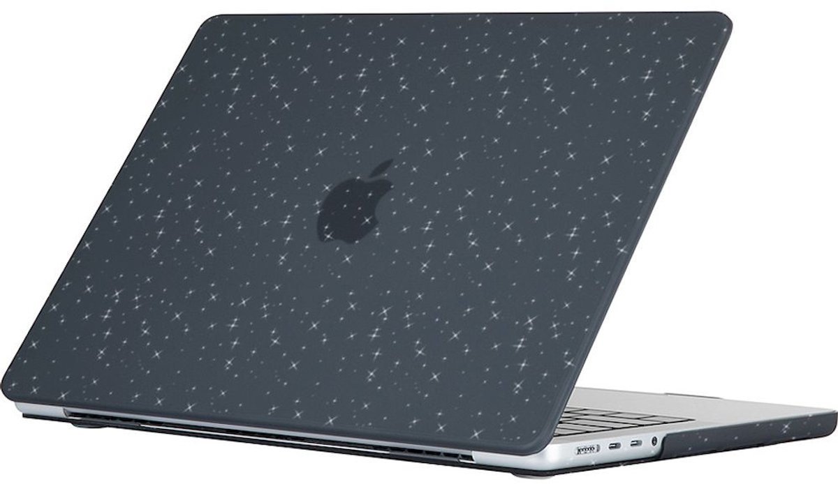 Mobigear Sparkle - Apple MacBook Pro 14 Inch (2021-2023) Hoes Hardshell MacBook Case - Zwart