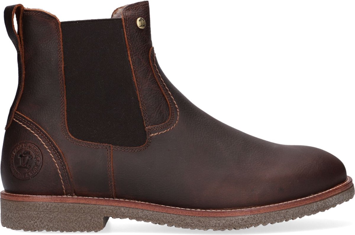 Panama Jack Garnock Igloo C3 Chelsea boots - Enkellaarsjes - Heren - Bruin - Maat 43