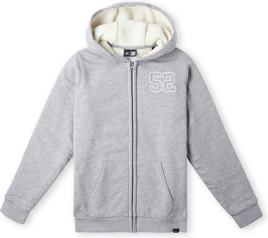O'Neill Sweatshirts Boys SURF STATE SHERPA LINED HOODIE Grijs Trui 152 - Grijs 60% Cotton, 40% Recycled Polyester