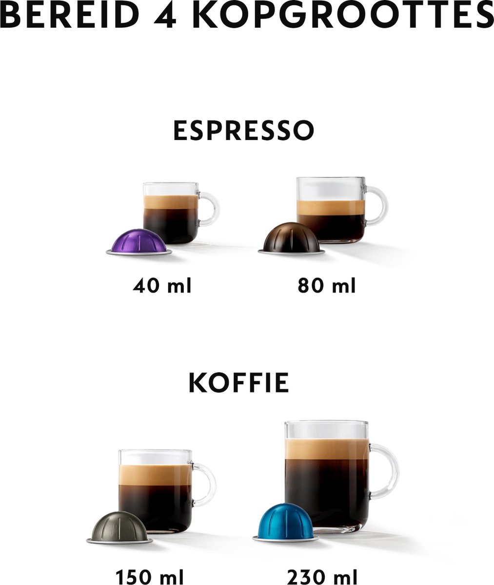 Krups Nespresso Vertuo POP XN9211 - Koffiecupmachine thumbnail 6