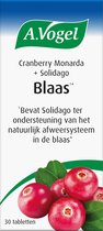 A.Vogel Cranberry Monarda + Solidago tabletten - Bevat Solidago ter ondersteuning van het natuurlijk afweersysteem in de blaas - 30 st