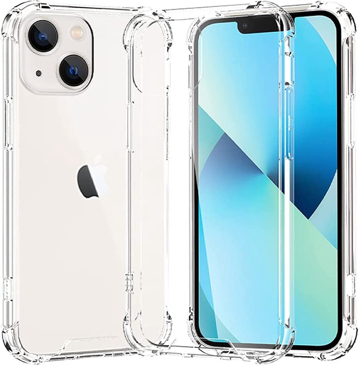 Shockproof Soft TPU hoesje Silicone Case Geschikt voor: iPhone 13