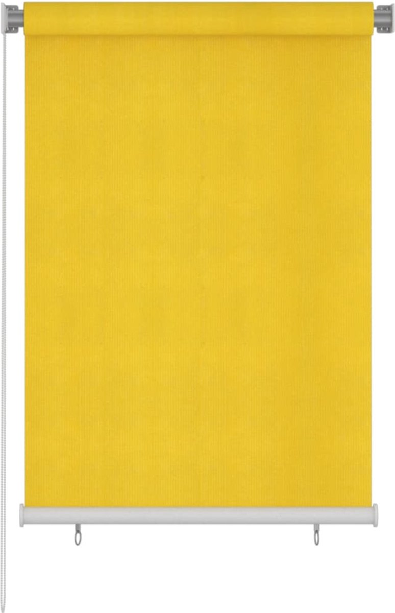 Prolenta Premium - Rolgordijn voor buiten 100x140 cm HDPE geel