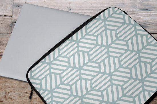 Housse pour ordinateur portable - Sacoche pour ordinateur portable - Design - Vert - Motifs - Ordinateur portable - 17 pouces - Housse pour ordinateur portable