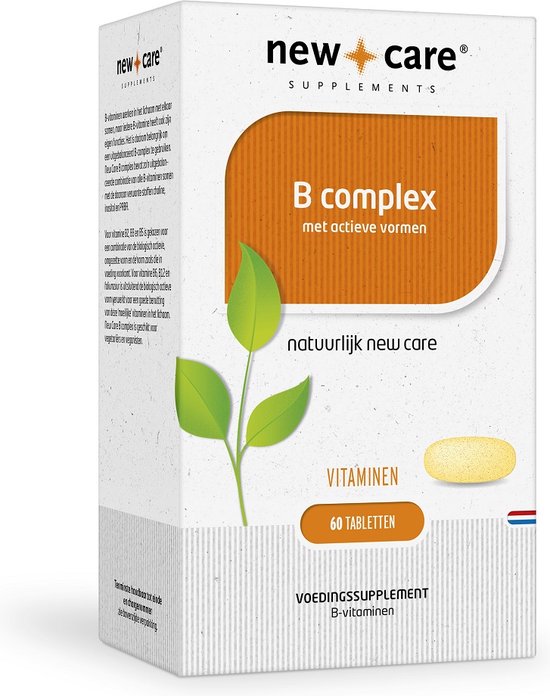 New Care Vitamine B Complex Vegan Tabletten Bol Com