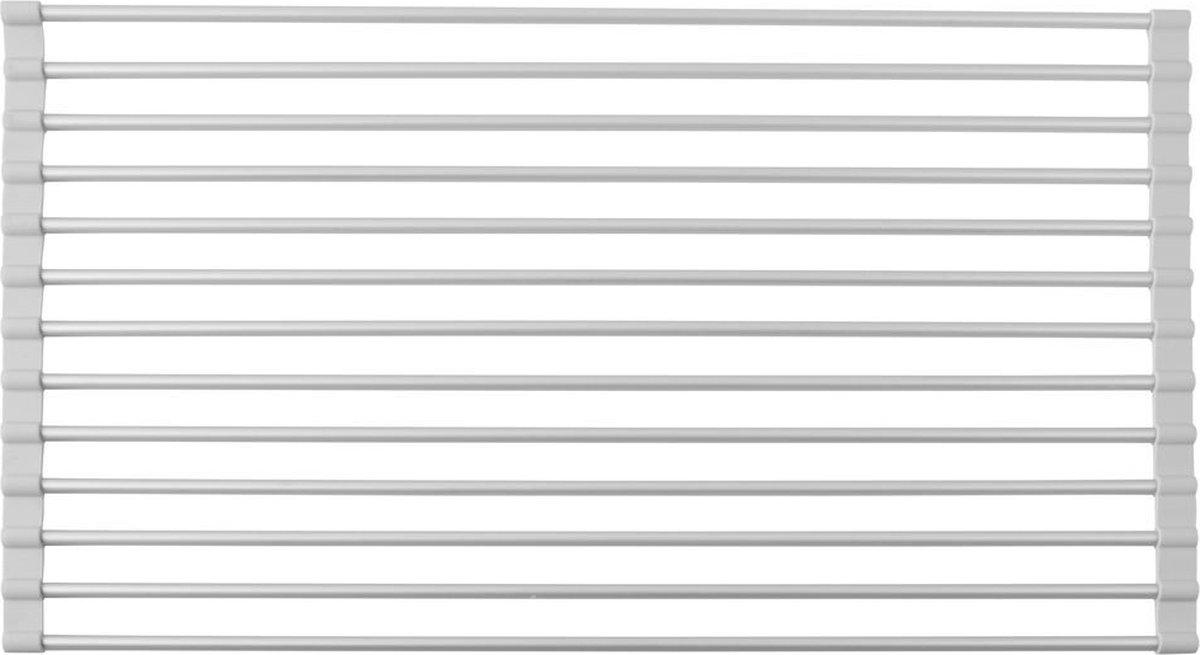 iDesign - Afdruiprek, Aluminium, 47 x 27.9 x 1.3 cm - iDesign Metro