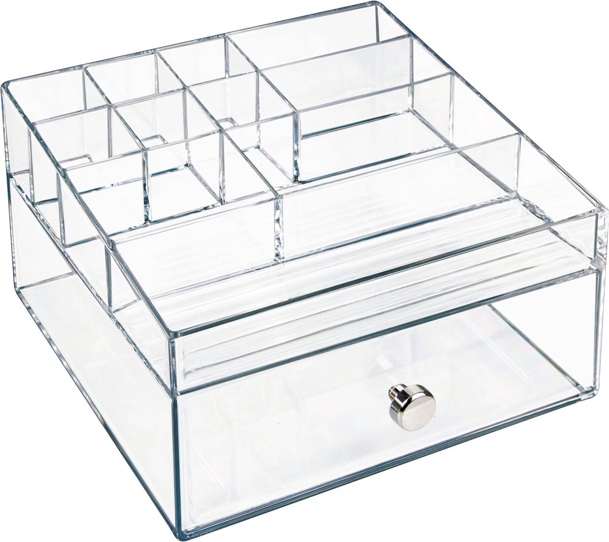 iDesign doosje met display - drawers - Transparant - Sorteervakken | Stapelbaar