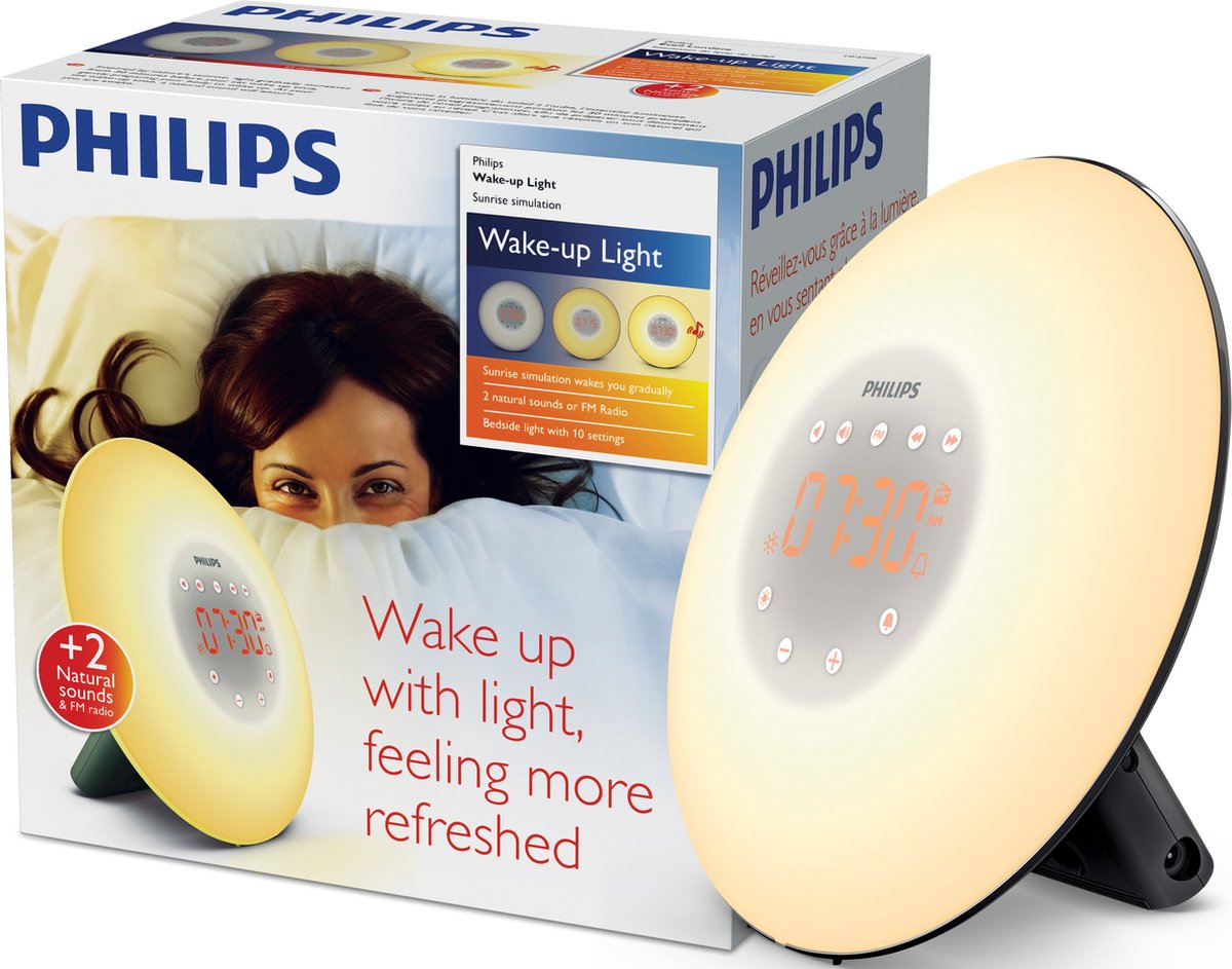 Philips HF3506/06 - Wake-up light - Zwart | bol.com