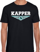Kapper t-shirt heren - beroepen / cadeau / verjaardag M