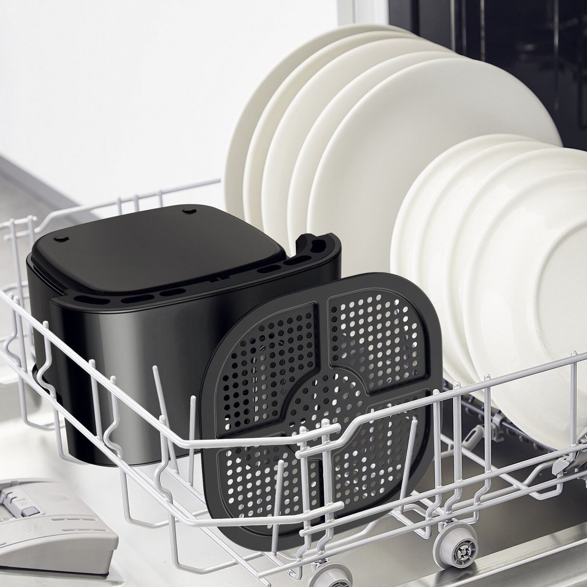 Afbeelding 3 van Tefal Easy Fry Essential EY1308 - Airfryer - Gezonde maaltijden voor 4 personen met 3,5L / 0,6 kg capaciteit