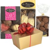 Bonbon pakket - Tout est bonbon! - Chocolade, Ambachtelijke Bonbons vervaardigd door meesterchocolatiers uit België - Bonbons & Bakkertruffels