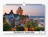 Cadeautip! Québec kalender XL 35 x 24 cm | Verjaardagskalender Québec | Verjaardagskalender Volwassenen