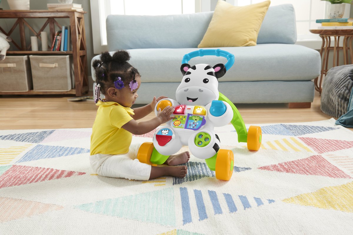 Fisher-Price Loop Met Mij Zebra - Looptrainer — afbeelding 13