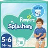 Pampers Splashers - Maat 5-6 (14+ kg) - 10 Wegwerpbare Zwemluiers