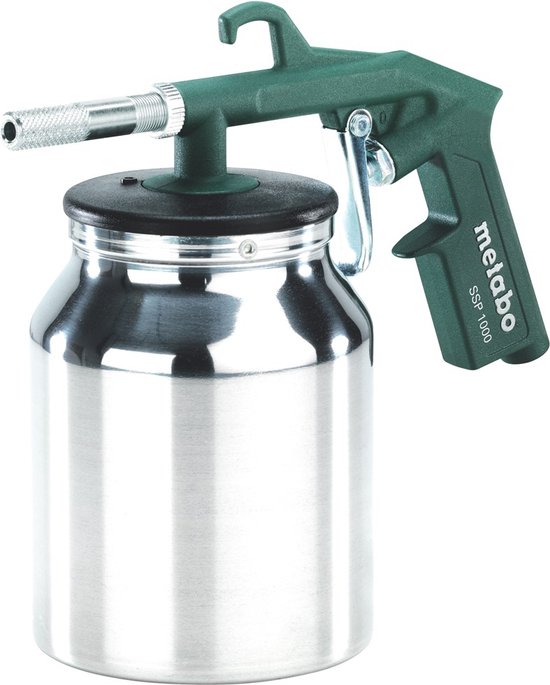 Roestverwijdering Gereedschap Güde 40046 DL-zandstraalpistool Met Terugwinning - 750 Ml Inhoud, Voor Roestverwijdering En Oppervlaktebewerking Aluminium Zandstraalpistool